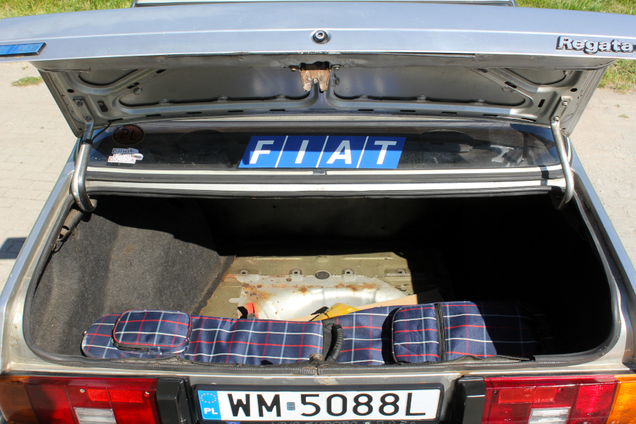 Fiat Regata - bagażnik